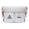New Polyester One Shoulder Crossbody Fanny Pack Unisex White DV4051