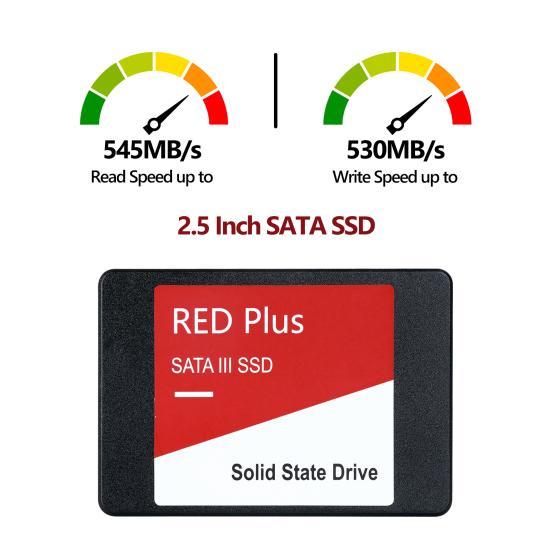 1/2/4TB SATA 3 2.5-inch SSD Speed Up To 545MB/s Read 530MB/s Write PC Desktop Laptop Internal Solid State Drive Computer Accessories