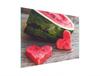 GLAS-SCHNEIDEBRETT 30x22 WASSERMELONE