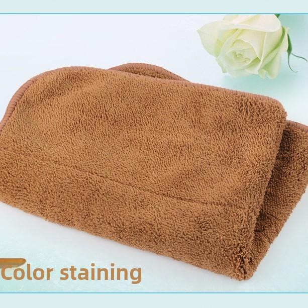 

Чистящие Утолщенные Впитывающие Безворсовые Салфетки для Вытирания Пола Мебели Кухни Домашней Работы 30*40cm кофейный