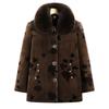 Winter Velvet Thickened Mink Coat Medium Old Man Cotton Coat Warm 0 Old Lady Coat