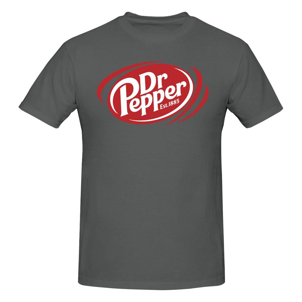 Y2k Dr Pepper Soft Drink Box American Retro Tshirt Niche Simplicity Highdefinition Printing Basic Tee