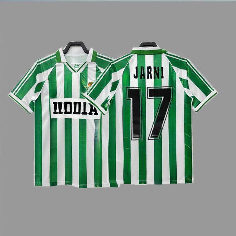 Retro jersey football jersey classic nostalgic replica Betis Rodriguez long Retro jersey