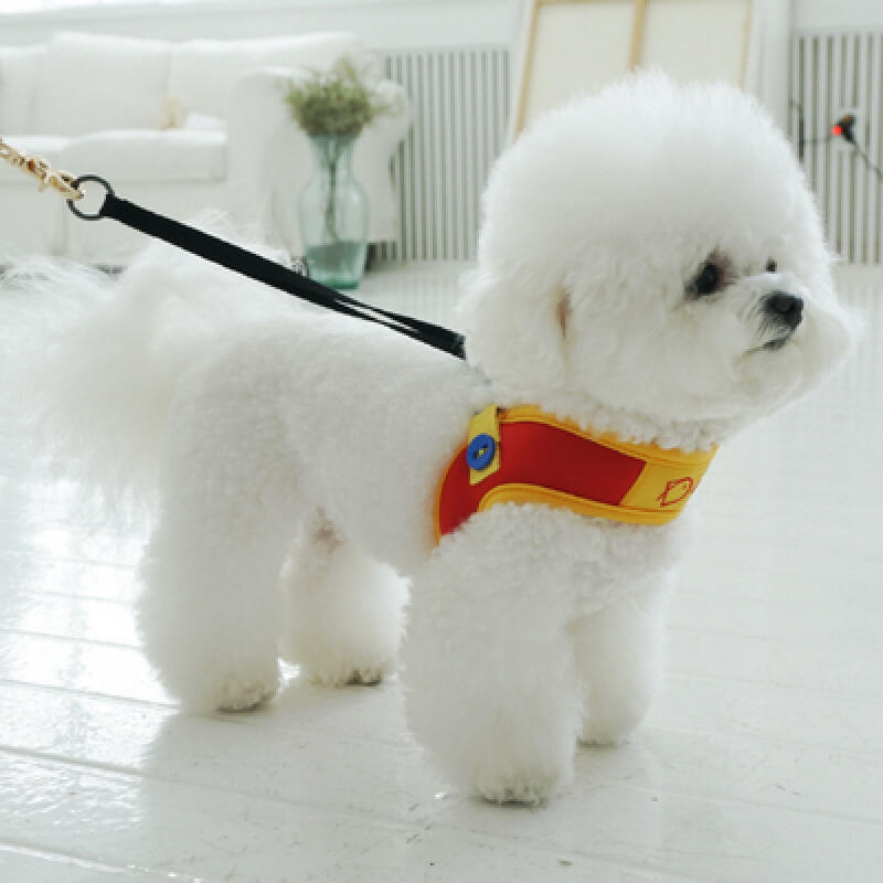 Neoprene Round Harness _ Dog Harness Red/XL