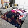 Cartoon Demon Slayer Area Rug Large,Carpet Rug for Living Room Children's Room Decoration,Kids Play Crawl Non-Slip Floor Mat