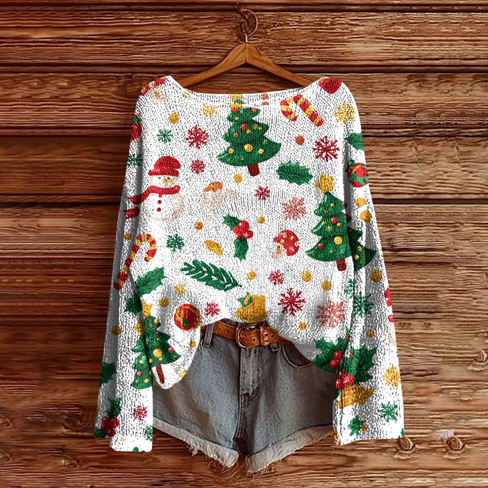 

Женский легкий свитер с круглым вырезом, повседневный вязаный пуловер с длинным рукавом L зелёный