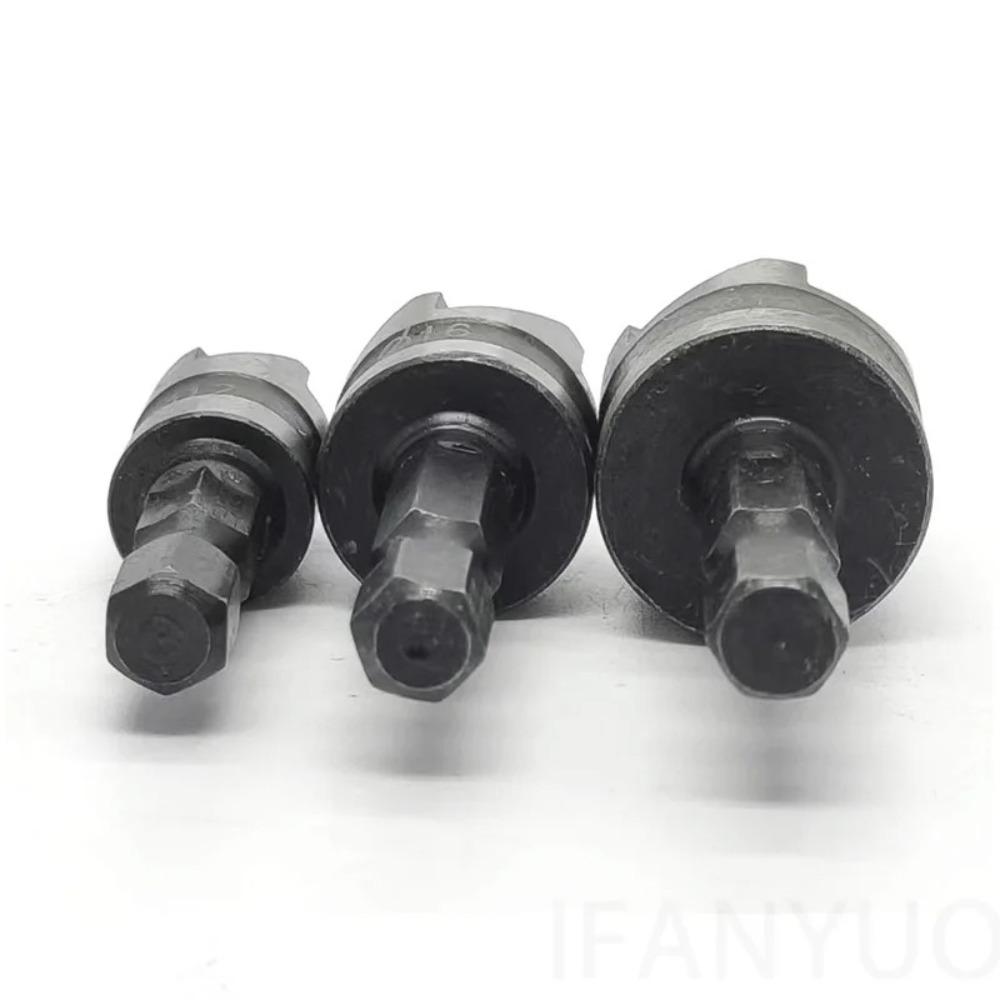 3pcs/1Set 12/16/19mm Countersink Drill 90 Degree Deburring Chamfering Carpentry Power Tool