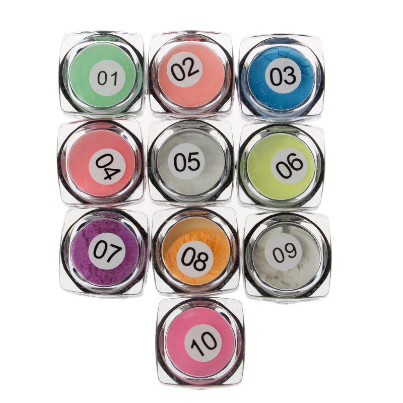 12 Colors Luminous Powder Resin Pigment Dye UV Resin Epoxy Making Jewelry DIY