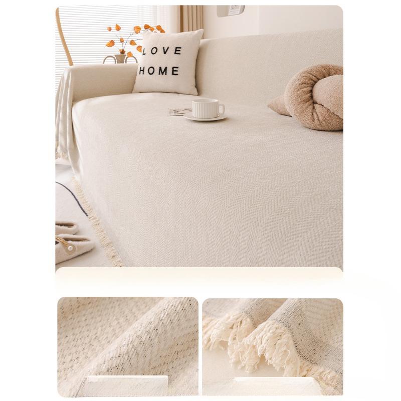 Ins Style Sofa Towel Non-Slip Chenille Four Seasons Universal Sofa Cushion High Sense Full Covered Universal Cover Cover Blanket Cover Cloth