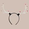 Handmade Antler Horn Headbands Girl Cosplay Headwear Antler Horn Fursuit Masquerades Halloween Cosplay Party