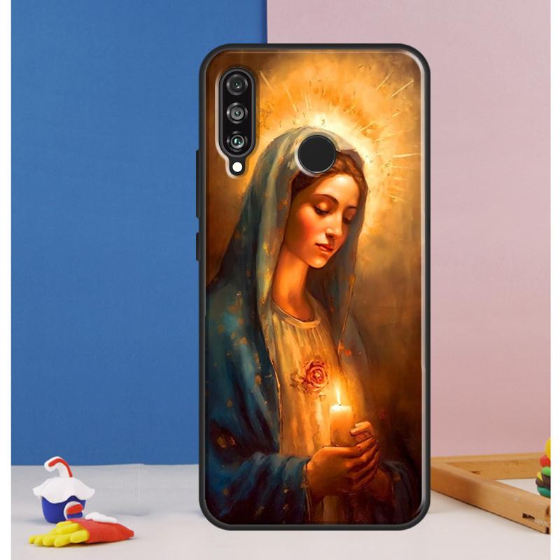 Virgin De Guadalupe Virgen Mary Case For Huawei Nova 12i 11i 8i 7i 12s Y73 Y70 Y90 Y60 Y72 Y61 Y91 9 10 SE P40 Lite P30 Pro