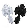 10Pcs Black White Cross Embroidered Patches Applique Clothing Patch Decoration