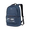 Li-Ning Large Capacity Lightweight Fashionable Versatile Polyester Backpack Unisex Backpack Blue-Mist YBSU167-2A6