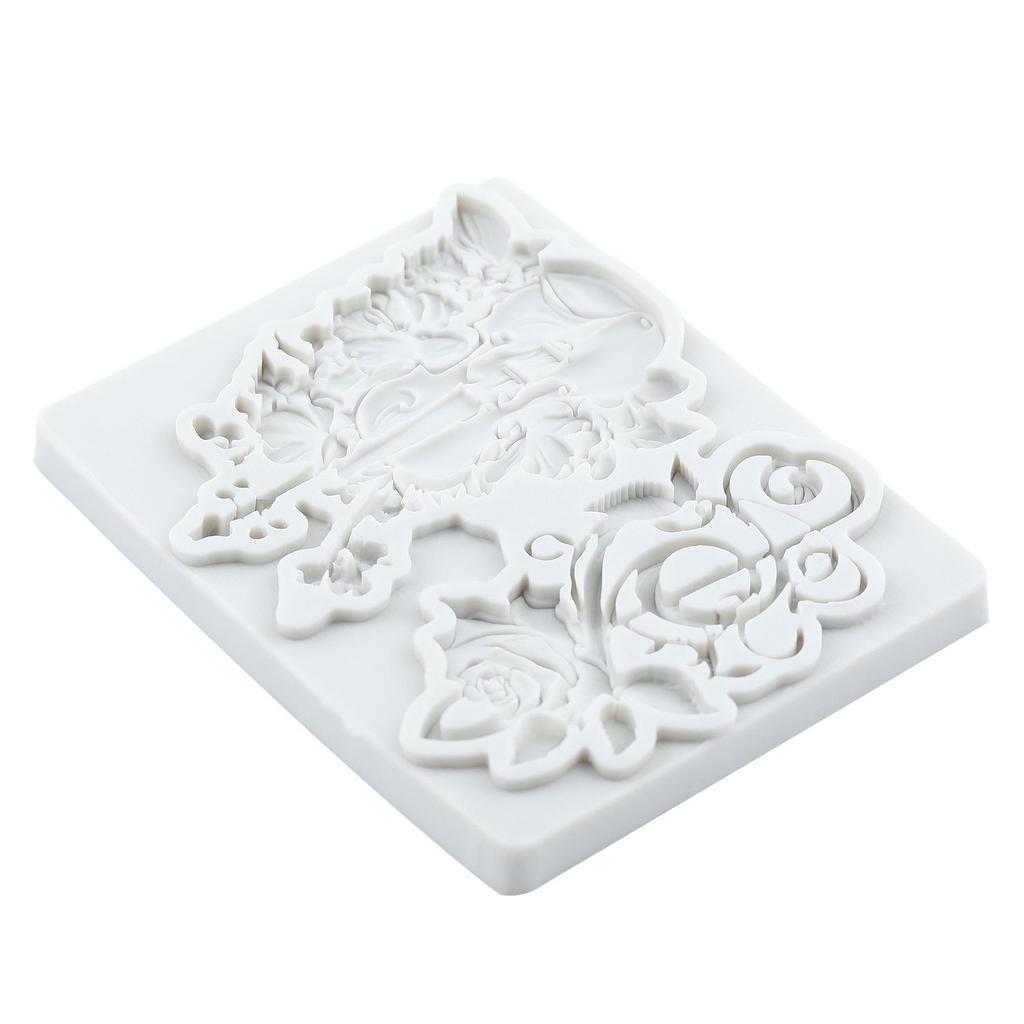 Music Note Silicone Molds Guitar Fondant Mold Cake Decorating Tools Cupcake Topper Chocolate Candy Craft Gum Paste Polymer Clay