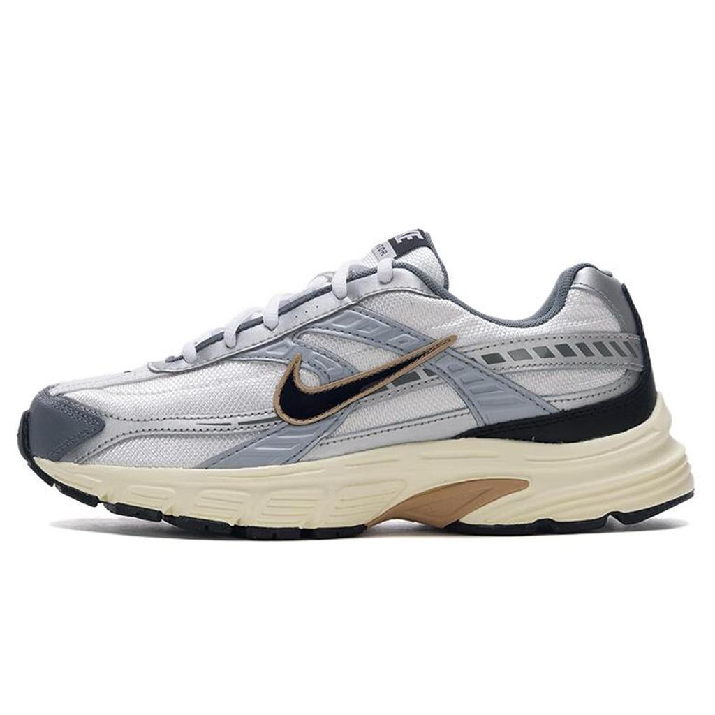 Nike Initiator Leder, Textil Abriebfest Rutschfest Niedrig geschnitten Freizeit Laufschuhe Herren Schwarz Rot IO7609-101(Team901-)