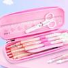 3D Pencil Case, Adorable Panda EVA Design, Large Capacity Waterproof Pencil Case, Stationery Pouch for School Supplies