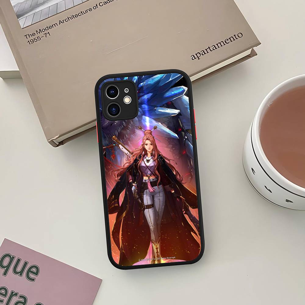 D-Dungeon A-And F-Fighter Phone Case For IPhone 16 15 14 13 12 11 Pro Max 7 8 6 6s Plus Matte Cover