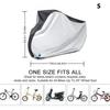 Waterproof Electric Bike Cover Dustproof Cover For Cycle Anti-Uv Protection Bike Outdoor Rain Cover Size S-Xlwith Lock Hole