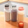 Transparent Circular Moisture-proof Sealed Kitchen Jars, Storage Jars for Grains and Cereals, and Storage Jars for Rice and Beans