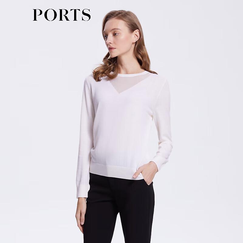 PORTS Women's V-Neck Pullover Sweater