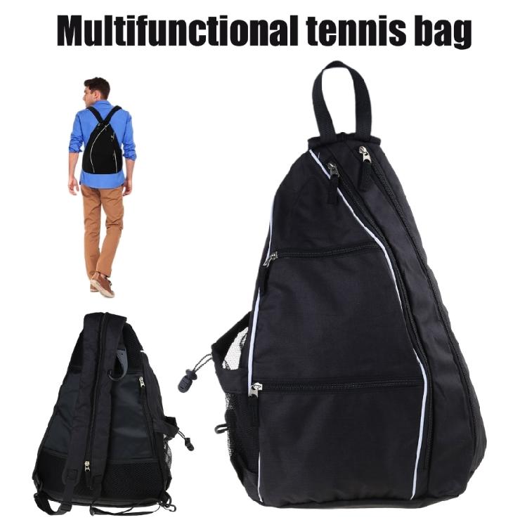 Pickleball Bag Adult Pickleballs Paddles Bag Sport Pickleball Bag Adjustable Slings Bag Crossbody Backpack for Courts