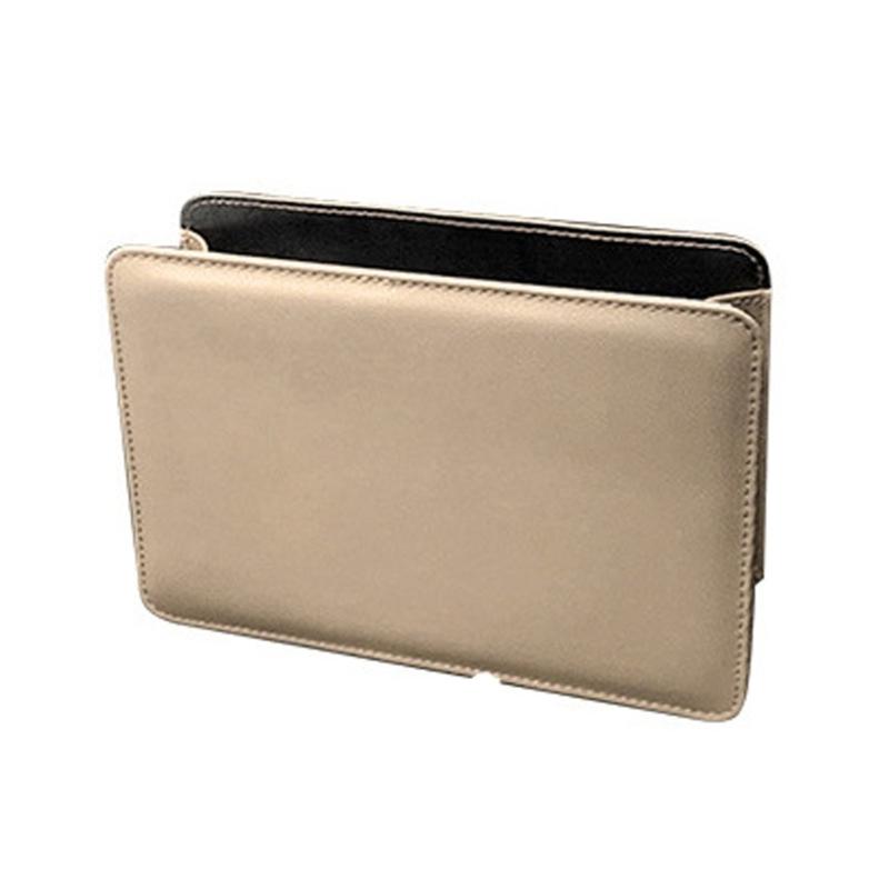 

Leather Car Trash Can Feature Leakproof Design Storage Box Large Capacity And Easy Cleaning For Vehicle Interior Use