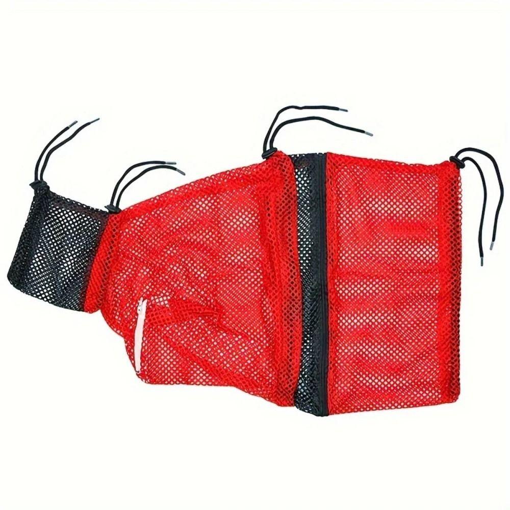 Breathable Mesh Cat Shower Wash Net Anti-bite Cat Grooming Restraint Bag Cat Bathing Bag  Bathing