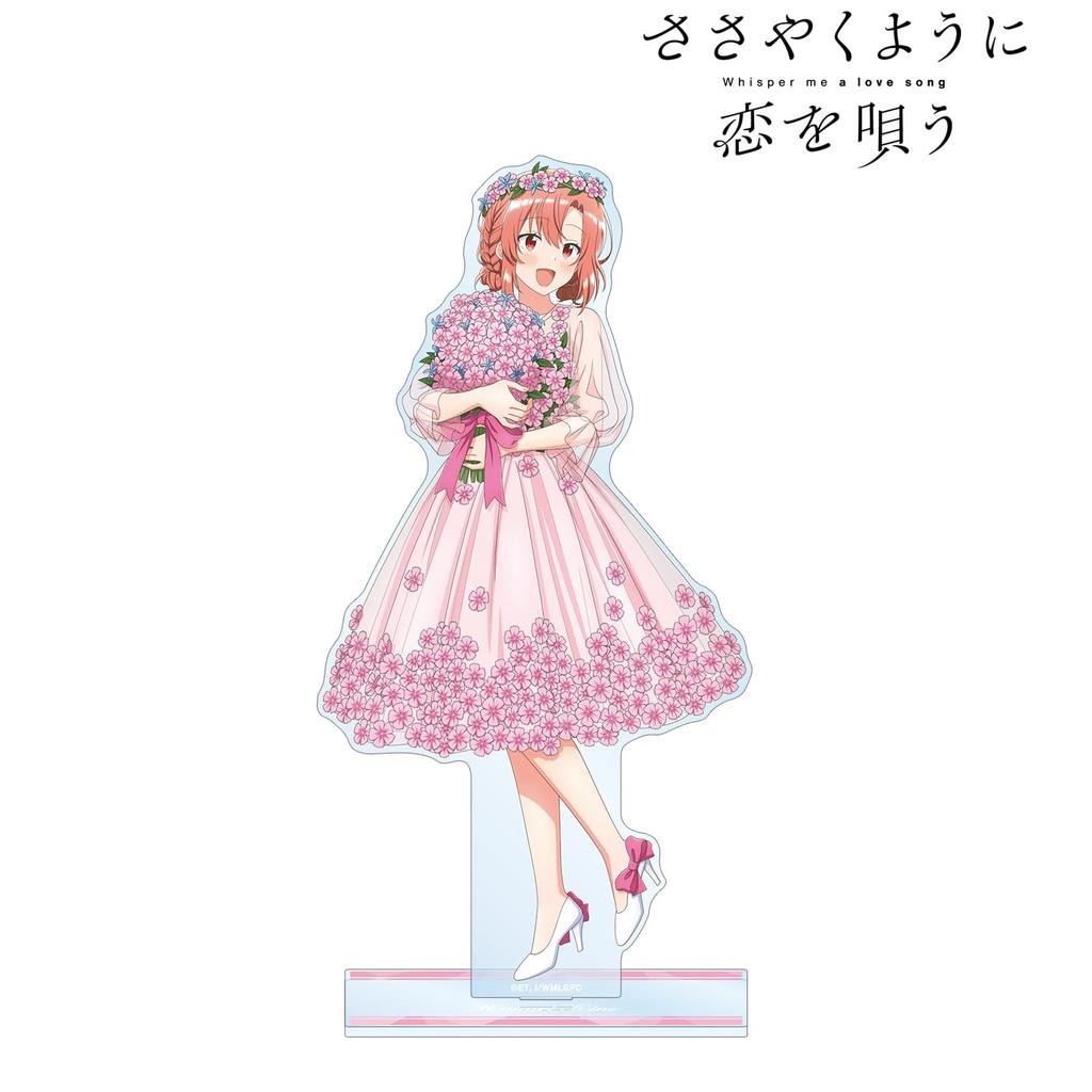 TV Anime Love Like a Original Illustration of Kino Himari In a Petal Dress Extra Large Acrylic Stand "Sing Whisper" Ver.