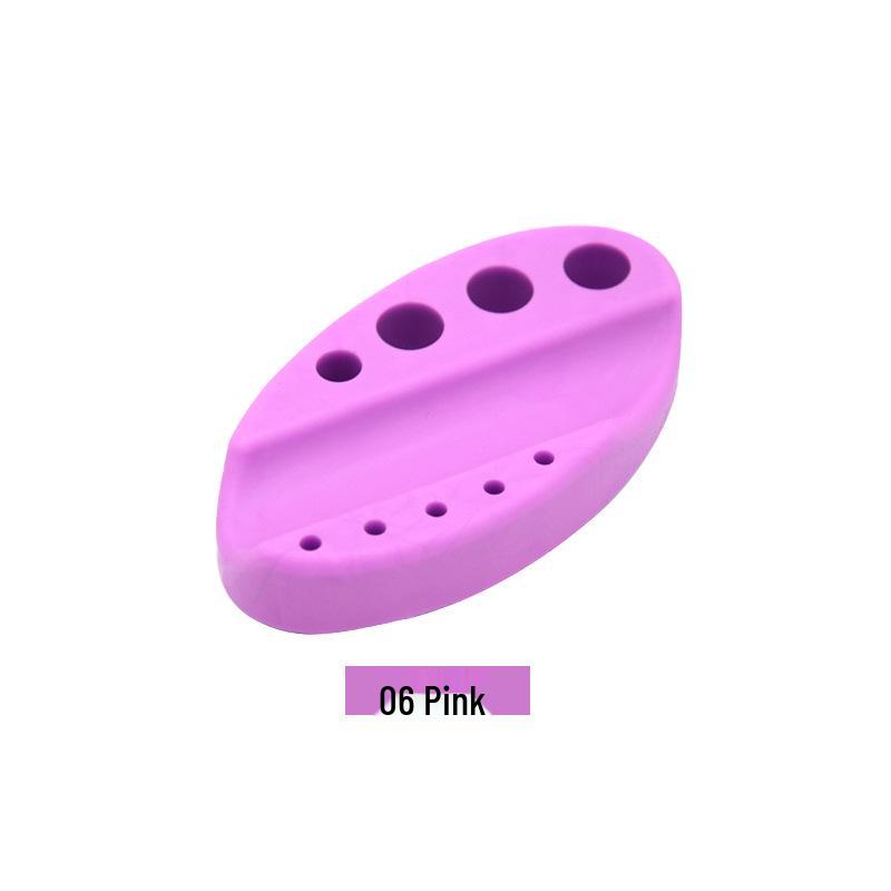Silicone Multifunctional Pigment Tray & Pen Holder for Tattoo & Microblading