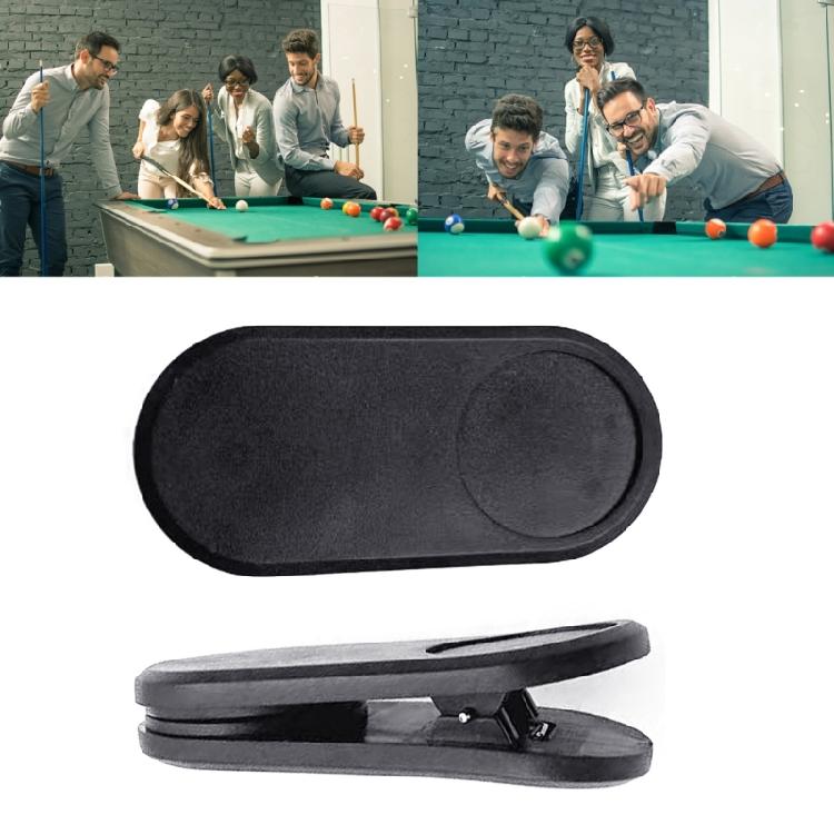 Magnetic Pool Chalk Holder Clip Billiard Cue Chalk Clamp Replacement Fixed Clip Elastic Quiet Magnetic Storage Clip