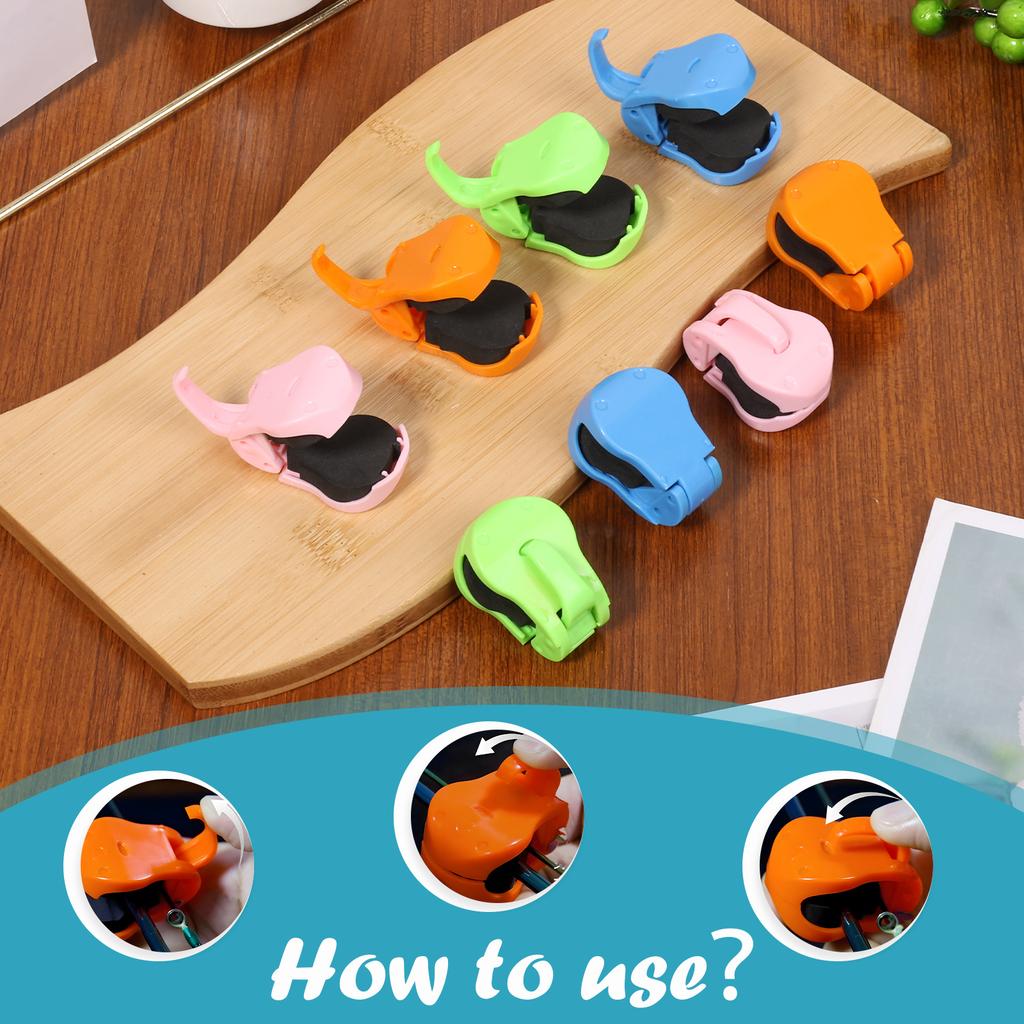 16 Pcs Fishing Rod Holder Portable Anti-Slip Universal Fishing Pole Fixation Clip Outdoor Multifunctional Fish Rod Holder Grip