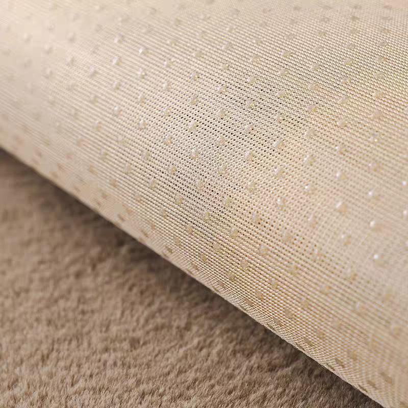 Mink Texture Plush Sofa Cushion Winter Thick Imitation Rabbit Plush Seat Cushion Warm Non-slip Zebra Pattern Sofa Towel