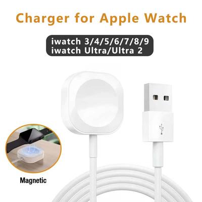 USB Type C Magnetic Wireless Charger for iWatch 8/7/6/5/SE USB C Portable Fast Charging Station for Apple Watch Series Ultra
