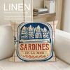 Object Sardine Can Cushion Cover Pillowcase Set Pcs x x Breathable Washable Sofa Cushion Cover