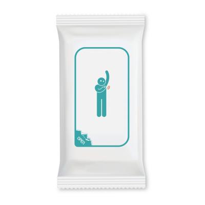 Healground Outdoor Powder Shower Tissue  1 Pack 10 Sheets   10