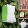 100Pcs Biodegradable Nursery Bag Garden Planting Bag Non-Woven Fabric Plant Grow Bag Seeds Flowerpot Garden Accessories