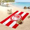 Olympiacos FC Bedrucktes Strandtuch Schnelltrocknend Weiches Handtuch Tragbare Große Rechteckige Stranddecke für Reisen Schwimmbad