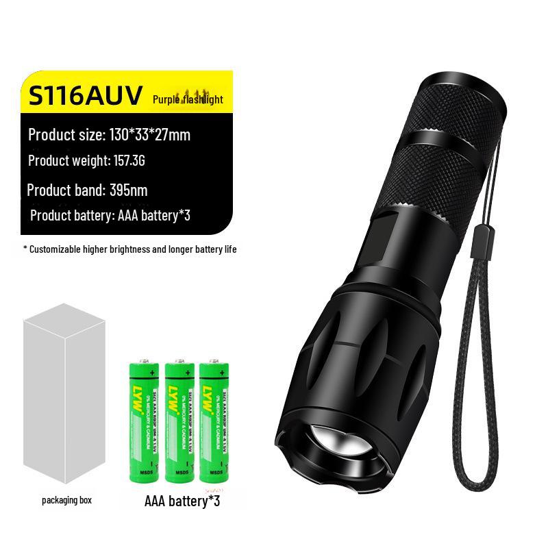Wood's UV Lamp: Cat Moss Nail Art Curing, Banknote Detection, Night Light with Ultraviolet ID, Scorpion Light.