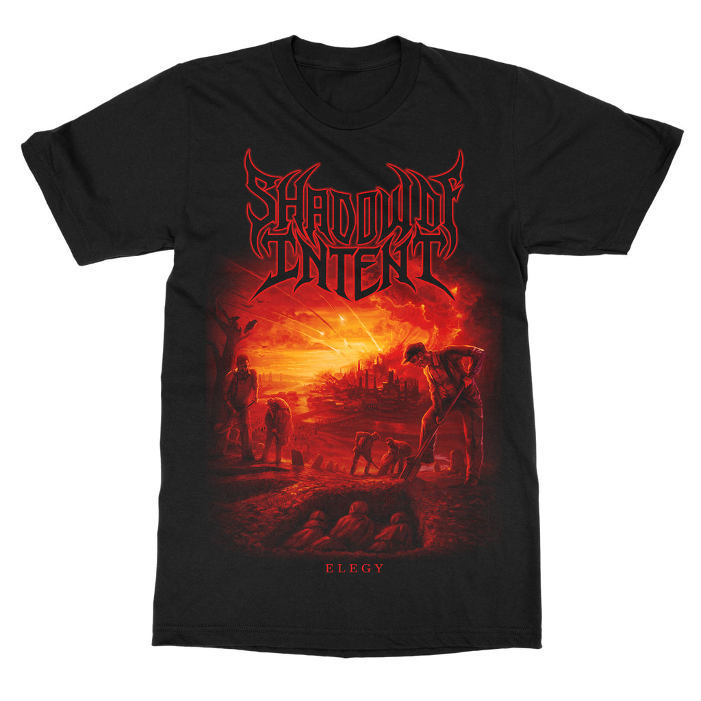 Pop Shadow of Intent Band Graphic Cotton T-shirt Unisex Summer Short Sleeve Fashion Brand Tee Luxury Casual Vintage Retro Top