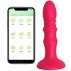 Male Thrusting Prostate Massager APP Control Vibrator Telescopic Butt Plug Suction Cup Dildo Masturbator Sex Toys for Couple