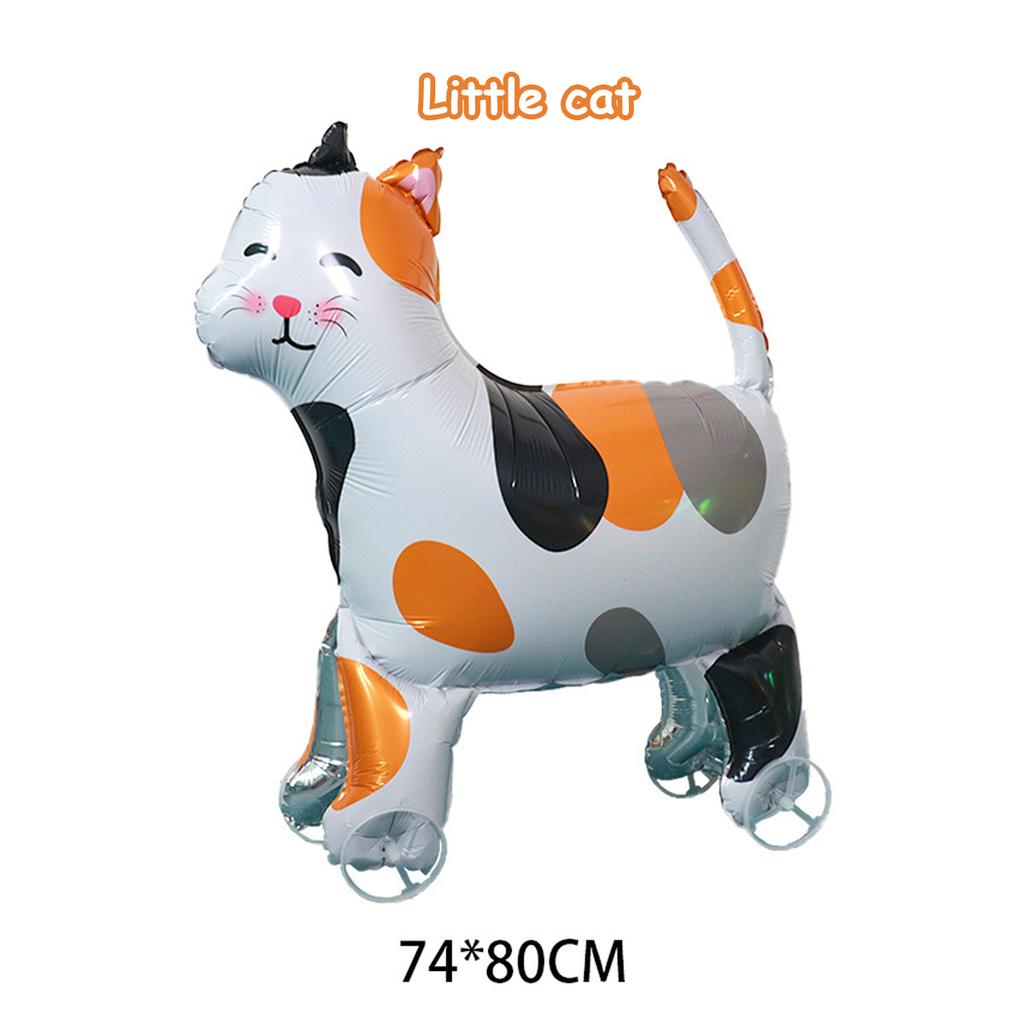 Uroczy balon 4D w kształcie zwierzątka z kółkami, montaż balonów w kształcie zwierząt, imprezy ze zwierzętami, urodziny, baby shower, dekoracje zabawek