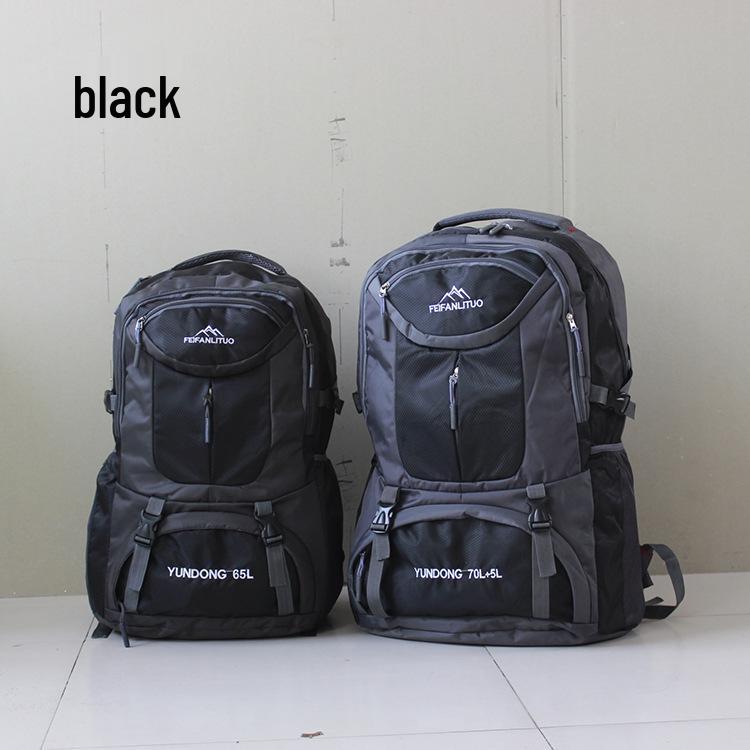 Waterproof Hiking & Travel Backpack: 65L for Women, 75L for Men, Student Laptop Compartment