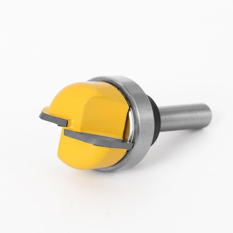 1-1/8" Diameter Bowl & Tray Router Bit - 8mm 6mm 1/4inch Shank