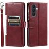 Cover for Samsung Galaxy A57 5G Retro PU Leather Flip Wallet Phone Case Multi Card Slots