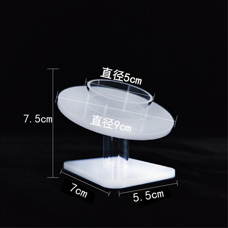 Creative Acrylic Display Tray for Crystal Bracelets - Jewelry Photography Props & Ornament Stand