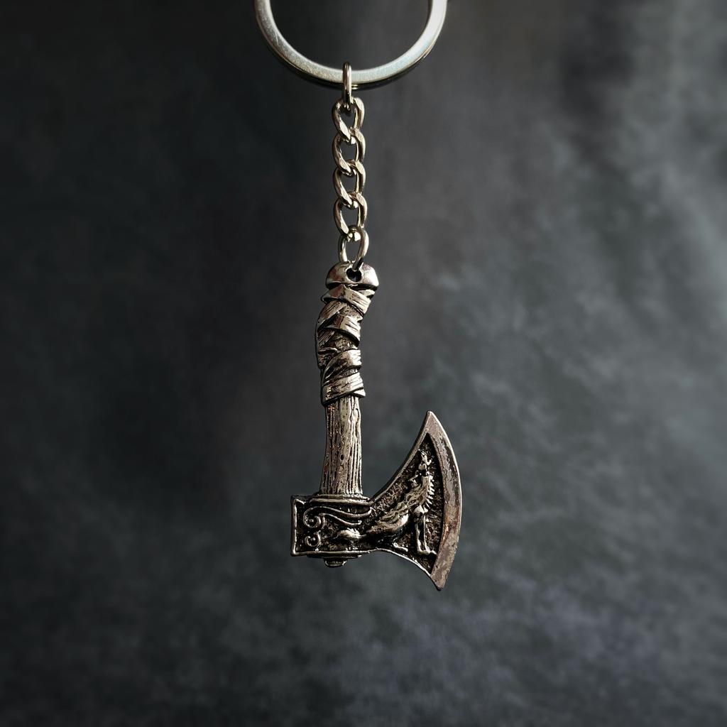 Vernier Caliper Retro Creative Keychain