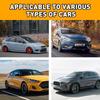 Car Auto Dual Rear Exhaust Pipe Tail Muffler Tip Throat Tailpipe Car Accessories