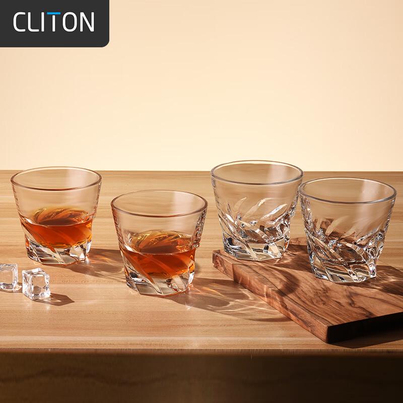 CLITON Glas Whiskeygläser