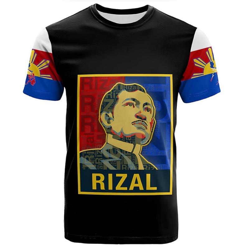 Nové 3D tričko s potiskem vlajky Filipín Erb Filipín Duchovní totem Grafická trička pro muže Vintage top
