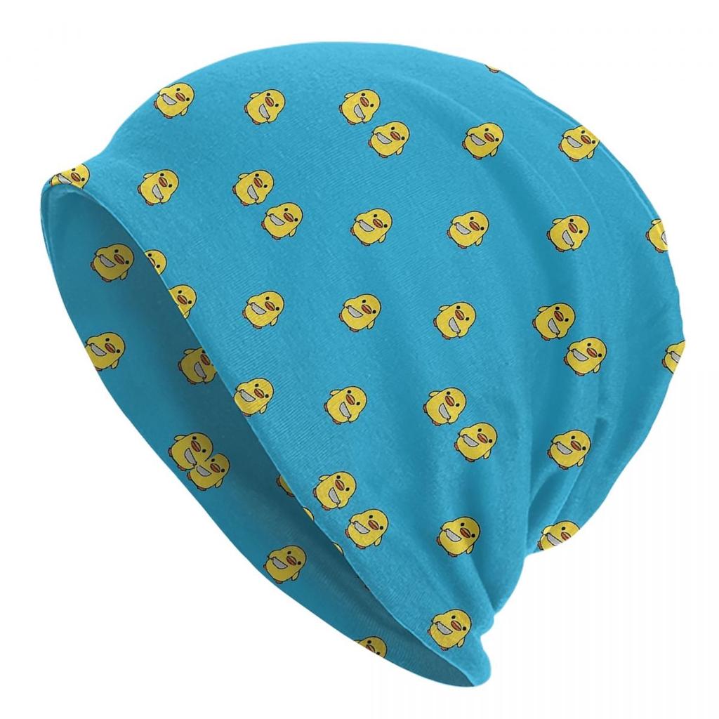 Yellow Classic Rubber Duck Unisex Women Adult Beanies Caps Knitted Bonnet Hat Warm Fashion Autumn Winter Outdoor Skullies Hats